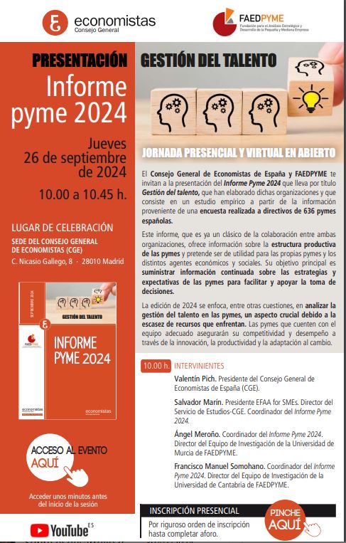 Presentación Informe pyme 2024: Gestión del talento