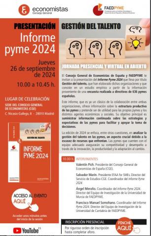 Presentación Informe pyme 2024: Gestión del talento